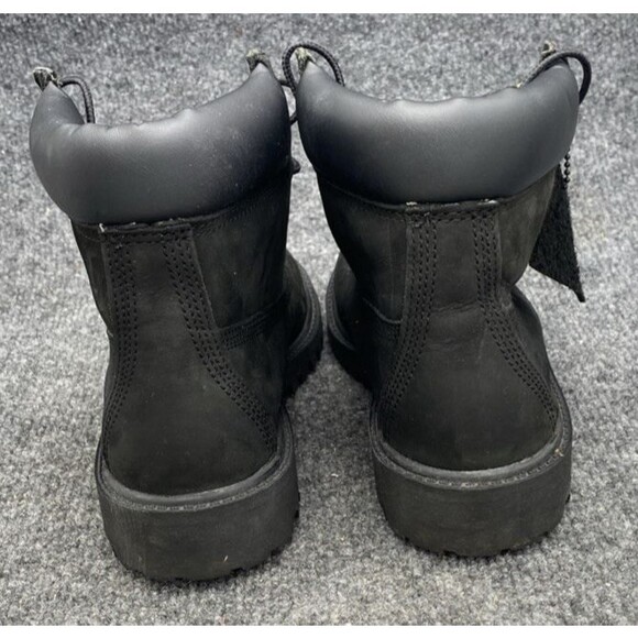 Timberland JUNIOR Youth Size 4M Black 6-Inch Classic Boots Primaloft Insulated - Picture 7 of 13